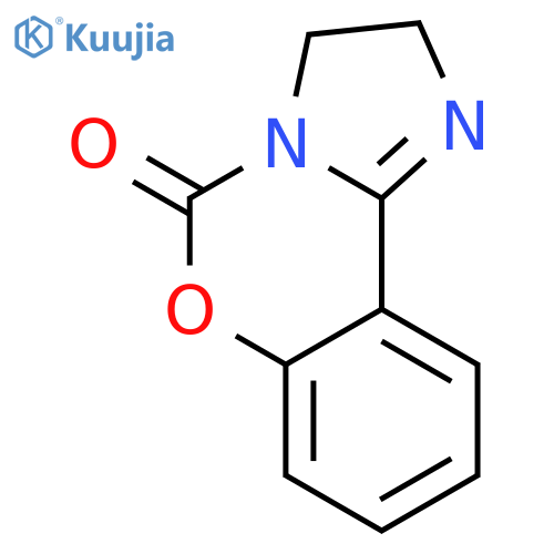 5H-IMIDAZO[1,2-C][1,3]BENZOXAZIN-5-ONE, 2,3-DIHYDRO- structure