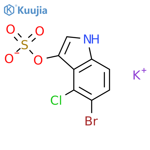 5-Bromo-4-chloro-3-indolyl Sulfate Potassium Salt structure