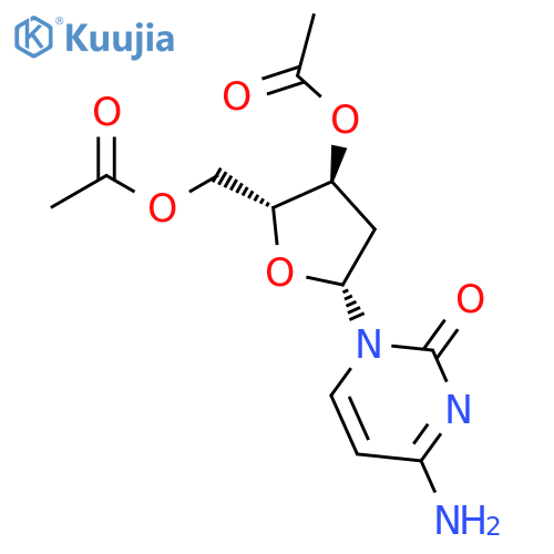 Cytidine, 2'-deoxy-, 3',5'-diacetate structure