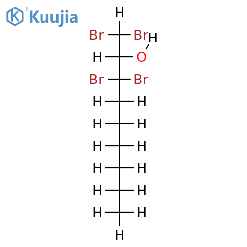 1,1,3,3,-tetrabromo-2-nonanol structure