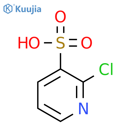 2-Chloropyridine-3-sulfonic acid structure