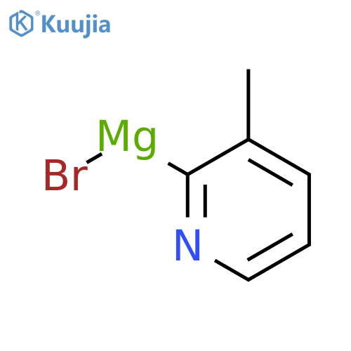 Magnesium;3-methyl-2h-pyridin-2-ide;bromide structure