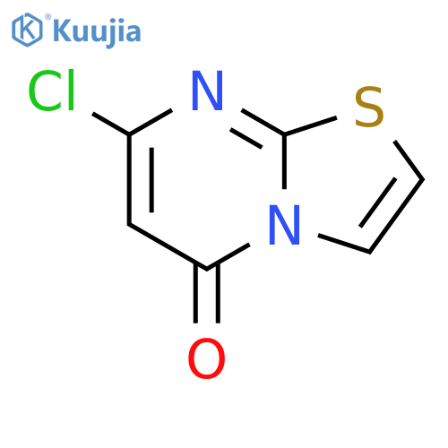 7-Chloro-5H-thiazolo[3,2-a]pyrimidin-5-one structure
