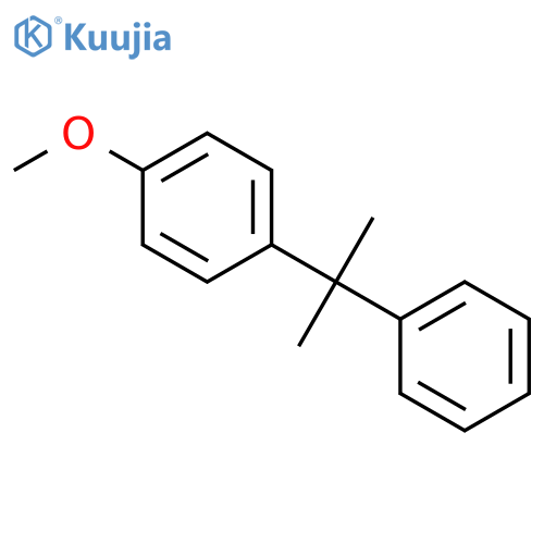 1-Methoxy-4-(2-phenylpropan-2-yl)benzene structure