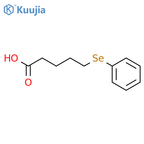 5-(Phenylselanyl)pentanoic acid structure