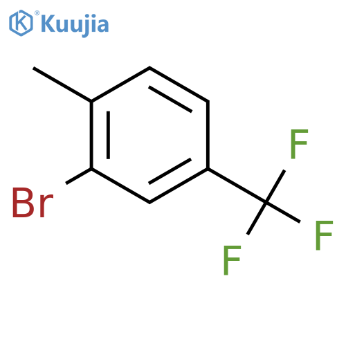 2-Bromo-1-methyl-4-(trifluoromethyl)benzene structure
