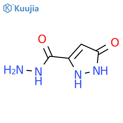 1H-Pyrazole-3-carboxylicacid,2,5-dihydro-5-oxo-,hydrazide(9CI) structure
