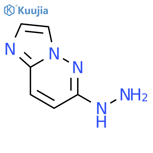 6-Hydrazinoimidazo1,2-bpyridazine structure