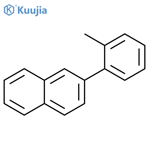 Naphthalene, 2-(2-methylphenyl)- structure