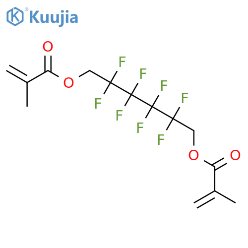 2,2,3,3,4,4,5,5-octafluoro-1,6-hexyl dimethacrylate structure