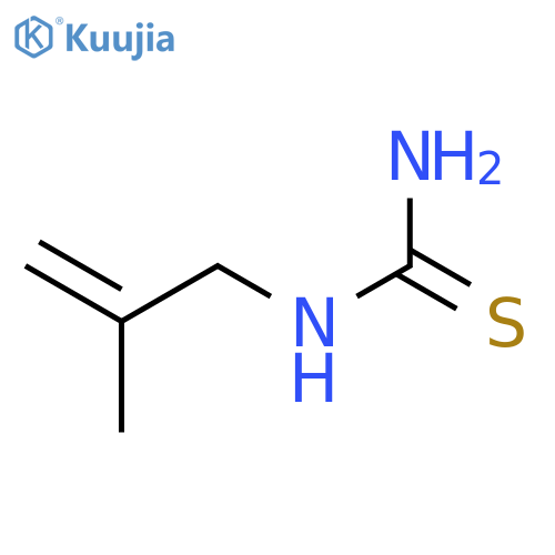 (2-methylprop-2-en-1-yl)thiourea structure
