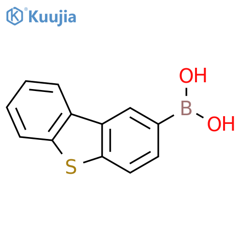 Dibenzo[b,d]thiophen-2-ylboronic acid structure