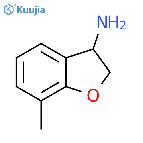 3-Benzofuranamine, 2,3-dihydro-7-methyl- structure