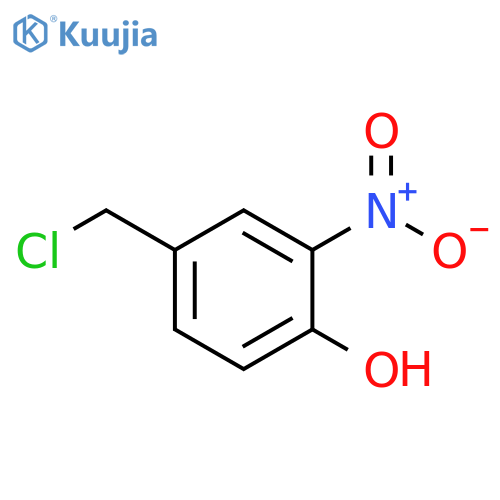 4-(chloromethyl)-2-nitrophenol structure