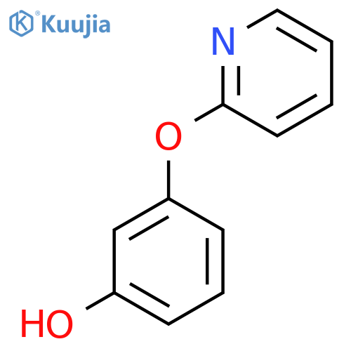 3-(2-Pyridinyloxy)phenol structure