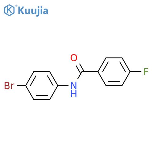 N-(4-bromophenyl)-4-fluorobenzamide structure
