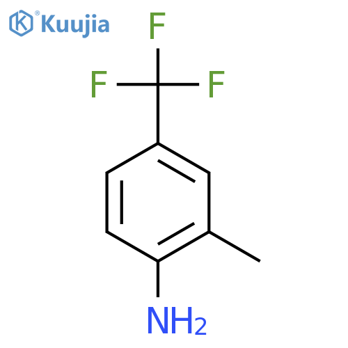 2-Methyl-4-(trifluoromethyl)aniline structure