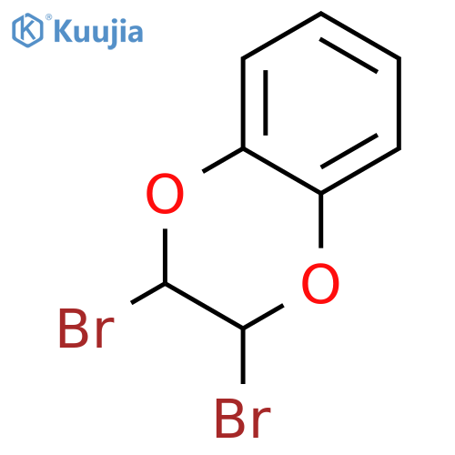 2,3-DIBROMO-BENZO-1,4-DIOXANE structure