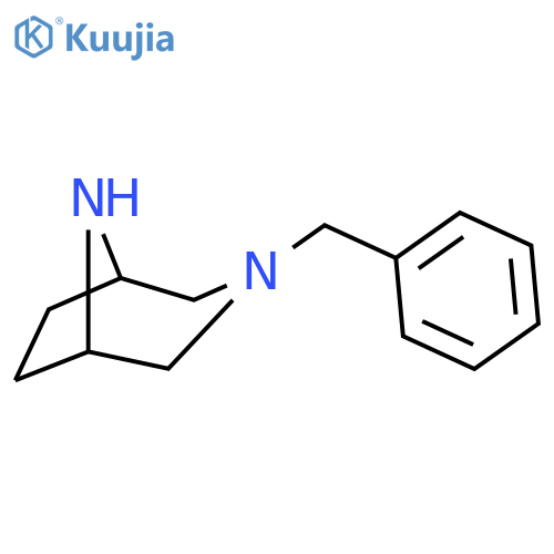 3-Benzyl-3,8-diazabicyclo[3.2.1]octane structure