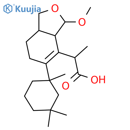 Pourewic acid B; 16-Deoxo, Me ether structure