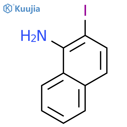 2-Iodonaphthalen-1-amine structure