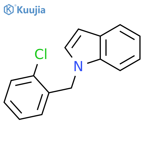 1-(2-Chlorobenzyl)-1H-indole structure
