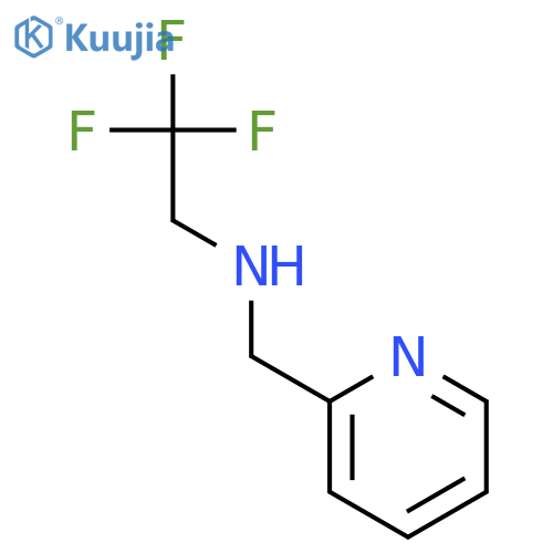 [(pyridin-2-yl)methyl](2,2,2-trifluoroethyl)amine structure