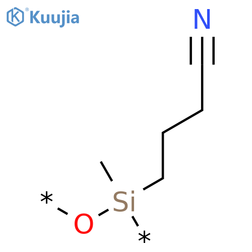 Siloxanes and Silicones, 3-cyanopropyl Me structure