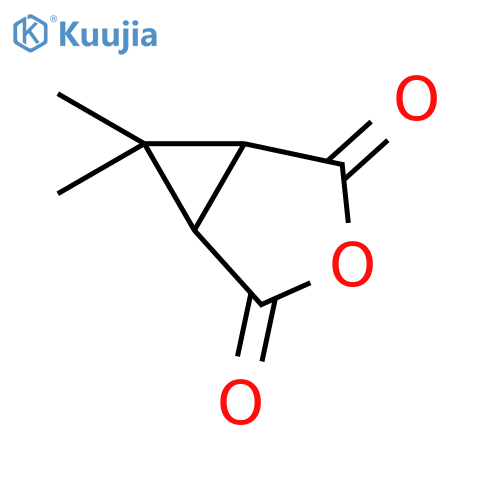 6,6-Dimethyl-3-oxabicyclo[3.1.0]hexane-2,4-dione structure