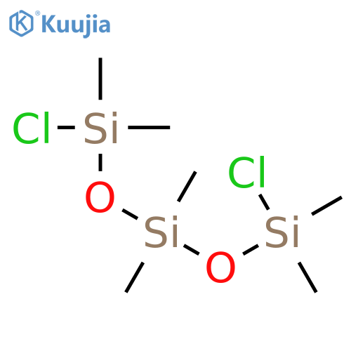 CHLORINE TERMINATED POLYDIMETHYLSILOXANE structure