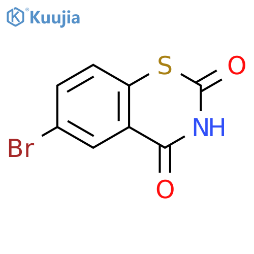 6-Bromo-2h-benzo[e][1,3]thiazine-2,4(3h)-dione structure