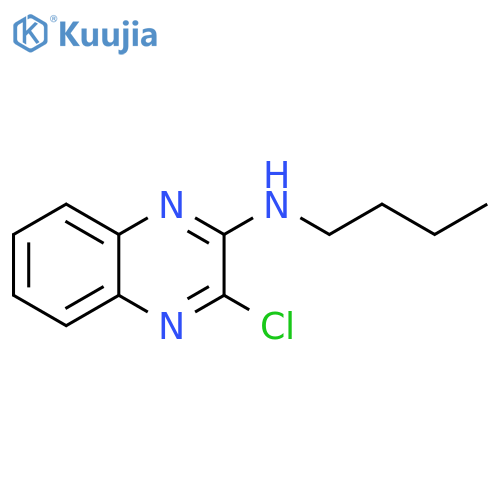 N-butyl-3-chloroquinoxalin-2-amine structure