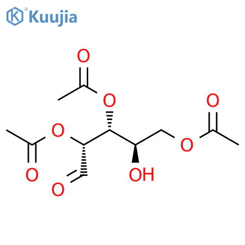 2,3,5-Tri-O-acetyl-D-ribose structure
