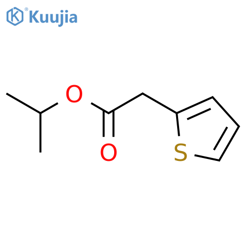 2-Thiopheneacetic acid, 1-methylethyl ester structure