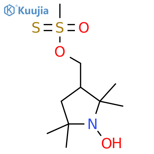 (-)-(1-Oxyl-2,2,5,5-tetramethylpyrrolidin-3-yl)methyl Methanethiosulfonate structure