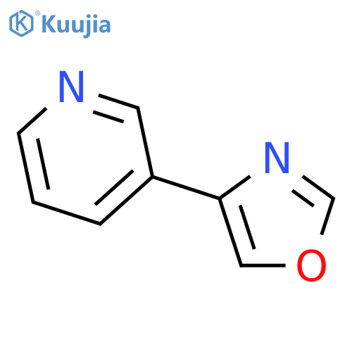 4-(Pyridin-3-yl)oxazole structure