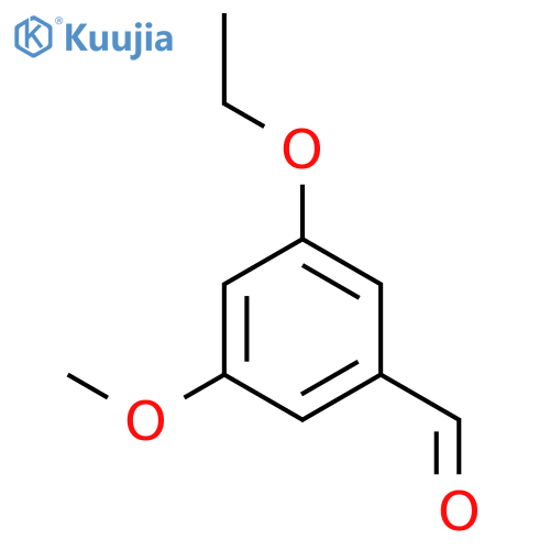 Benzaldehyde, 3-ethoxy-5-methoxy- (9CI) structure
