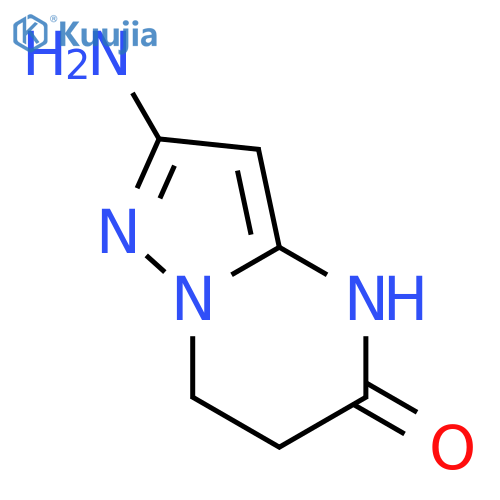 2-Amino-6,7-dihydropyrazolo[1,5-a]pyrimidin-5(4H)-one structure