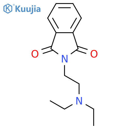 1H-Isoindole-1,3(2H)-dione, 2-[2-(diethylamino)ethyl]- structure
