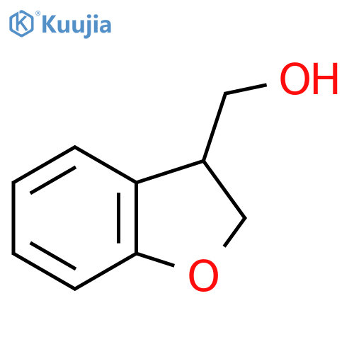 (2,3-Dihydrobenzofuran-3-yl)methanol structure
