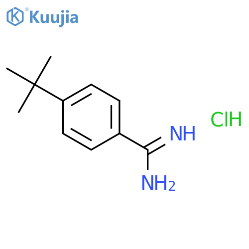 4-tert-Butylbenzenecarboximidamide Hydrochloride structure