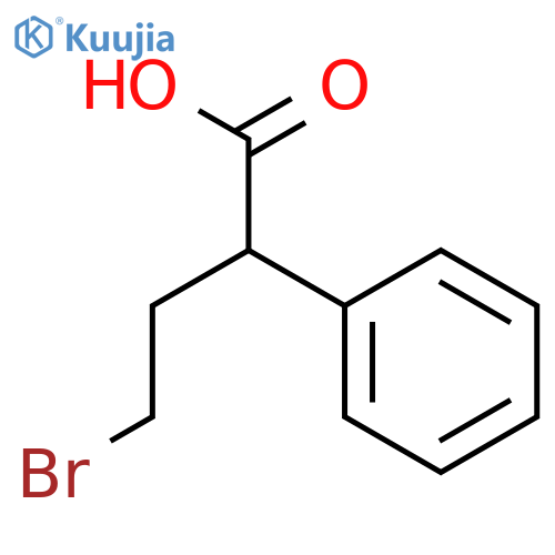 4-BROMO-2-PHENYL-BUTYRIC ACID structure