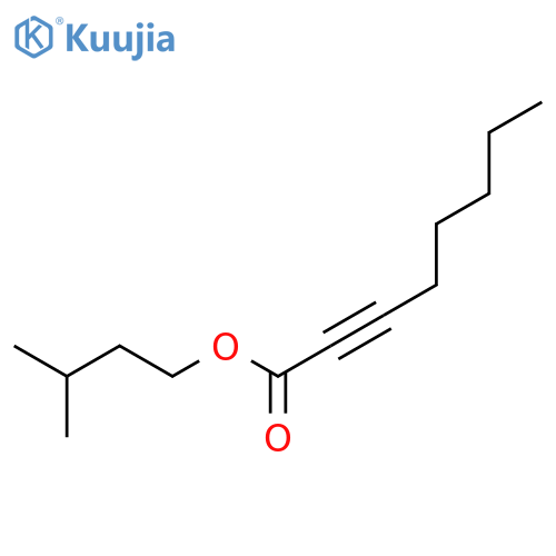 Isoamyl 2-Octynoate structure