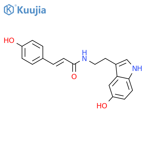 N-(p-Coumaroyl) Serotonin structure