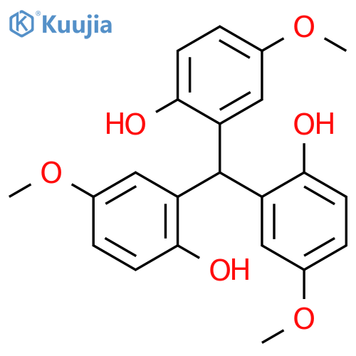 2,2',2''-Methanetriyltris(4-methoxyphenol) structure