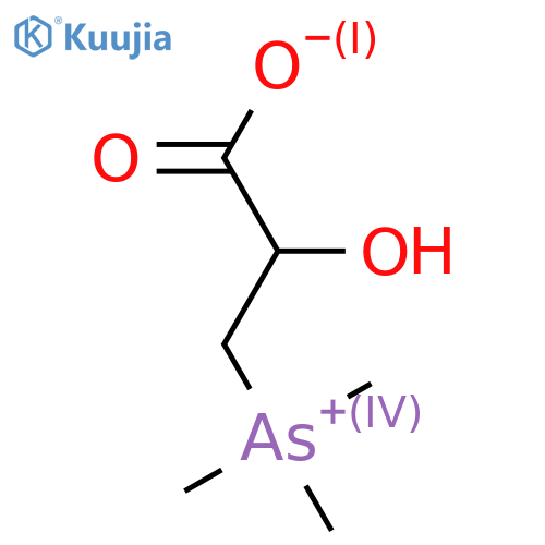 Lactyltrimethylarsonium betaine structure