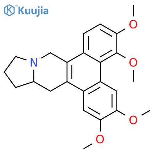 Dibenzo[f,h]pyrrolo[1,2-b]isoquinoline,9,11,12,13,13a,14-hexahydro-2,3,5,6-tetramethoxy-, (13aR)- structure