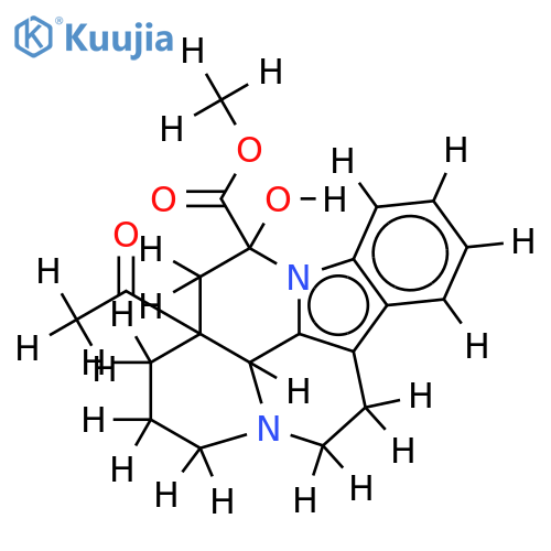 14-hydroxy-20-oxo-14,15-dihydro-eburnamenine-14-carboxylic acid methyl ester structure