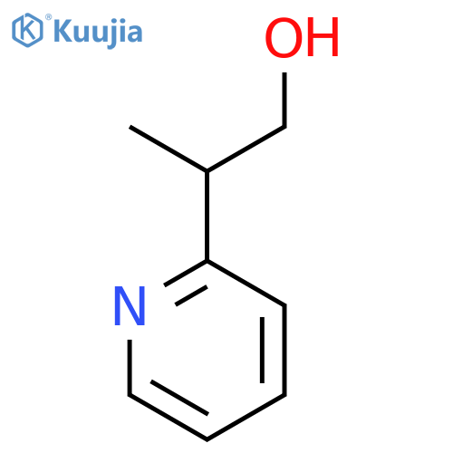 2-(pyridin-2-yl)propan-1-ol structure