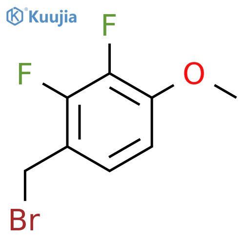 2,3-Difluoro-4-methoxybenzyl bromide structure